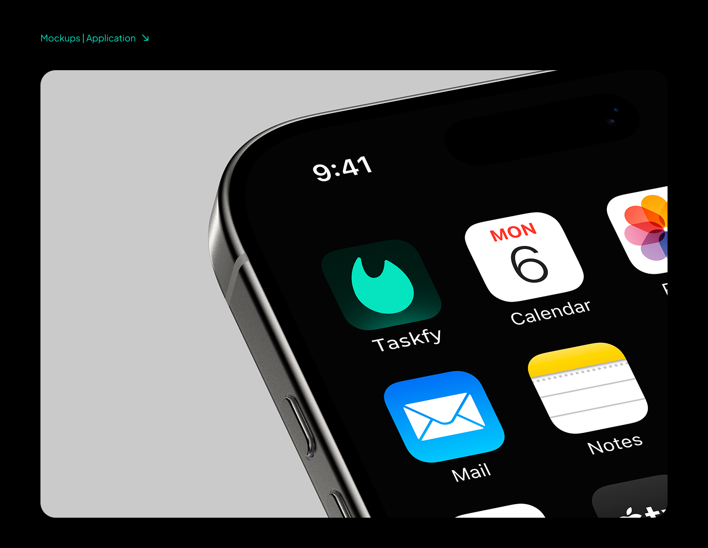 Mockup de apresentação